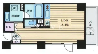 パークヒルズ赤坂【7階】の間取り