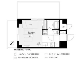 藤和シテイコープ新大塚【6階】の間取り