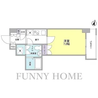 東京都世田谷区池尻3【マンション】の間取り