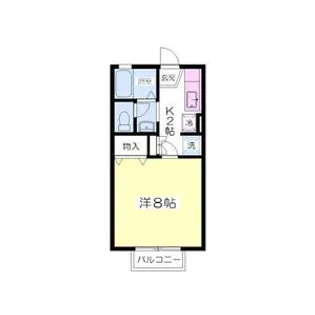 アパートメント・コアA棟【1階】の間取り