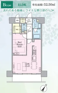 インシグニア渡辺通【10階】の間取り