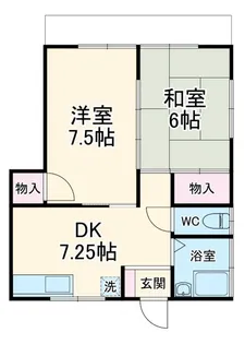 ハイムあずさ【1階】の間取り