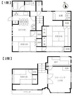 東京都品川区東大井6【一戸建】の間取り