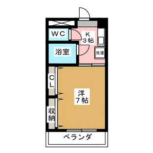 サニーヒル八事【1階】の間取り