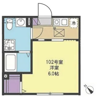 シュティル南太田【1階】の間取り