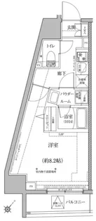 パティーナ桜台DUO【6階】の間取り