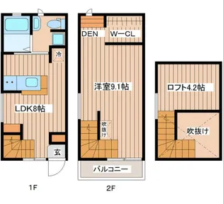 ALTAIR【1階】の間取り