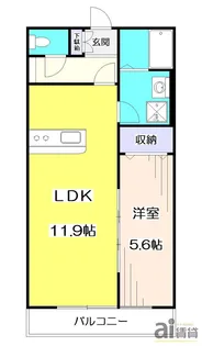 埼玉県所沢市大字北秋津【アパート】の間取り