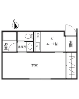 サウンドメゾン武蔵小杉【2階】の間取り