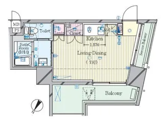 ル・リオン三軒茶屋II【4階】の間取り