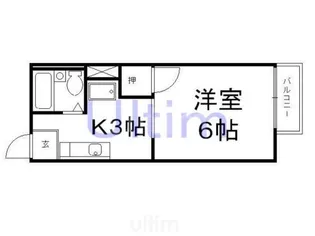 アンクレール【1階】の間取り