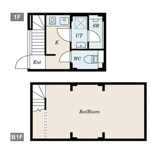 北沢4ビル【1階】の間取り