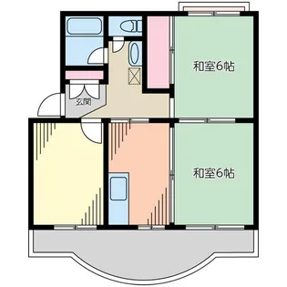 グリーンハイム【4階】の間取り