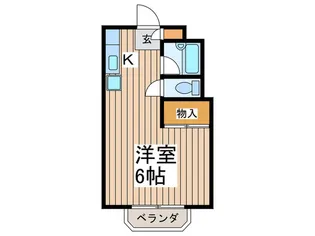 エスポア-ル武蔵野【2階】の間取り