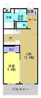 SETTLE 姶良【2階】の間取り