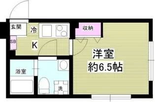 コートヤード西永福【1階】の間取り