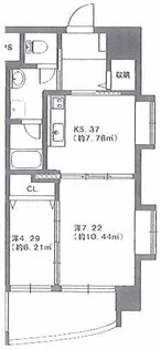 デリアス市駅南【7階】の間取り