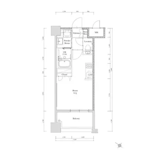 福岡県福岡市中央区清川3【マンション】の間取り