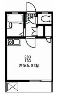 田無フォーエイト【1階】の間取り