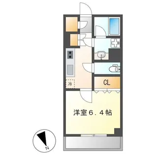 オープンレジデンシア名古屋駅THE COURT【9階】の間取り