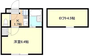 Casa Felice(カーサフェリス)【1階】の間取り