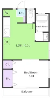 Prosper-1【3階】の間取り