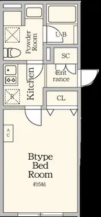 AGRACES北新宿II【1階】の間取り