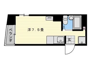 第三勝ビル【3階】の間取り