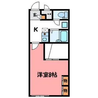 ユウ【1階】の間取り