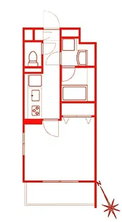 メルヴェーユ湘南【2階】の間取り