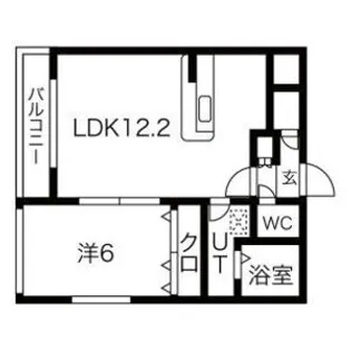 マノワールエスト【2階】の間取り
