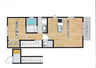 pino yagiyama【2階】の間取り