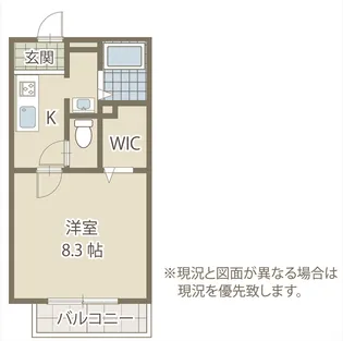 Well Villa 笠原【2階】の間取り