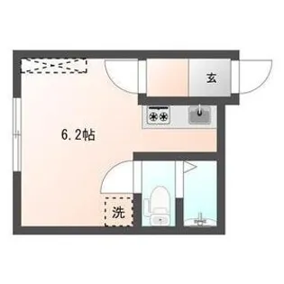 T-ROUTE(ティールート)菊水【3階】の間取り