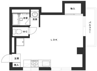 マルヨネマンション【2階】の間取り