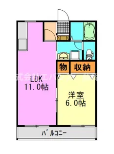 アベニュー【2階】の間取り