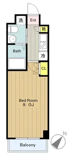 リリエンベルグはるひ野【5階】の間取り