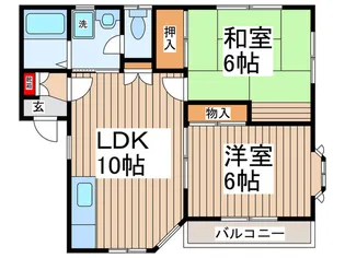 ドミール21【1階】の間取り