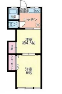 池袋寿荘【2階】の間取り