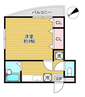 マリーナタカケンビルNO.6【3階】の間取り