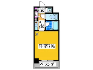 ペンギンコートIII【6階】の間取り