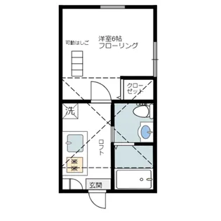 デュ セレスト京王稲田堤【2階】の間取り