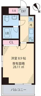 シャルマン ショコラ【8階】の間取り