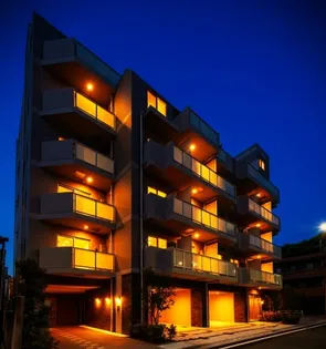 東京都渋谷区元代々木町【マンション】の外観