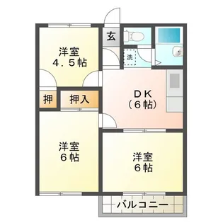 トラッドハウス【2階】の間取り