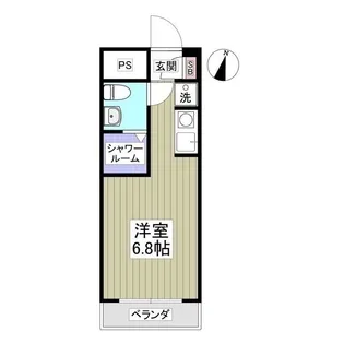 リエス習志野台【4階】の間取り