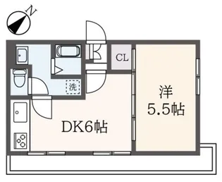 代官山ビリジアン【4階】の間取り
