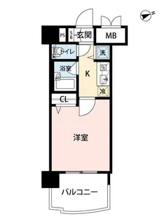 マイナビSTAYミライエ芝浦TokyoBay【3階】の間取り