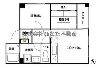 ドゥ・ライフ【2階】の間取り