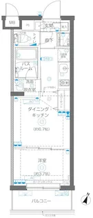 ZOOM蒲田EAST【5階】の間取り